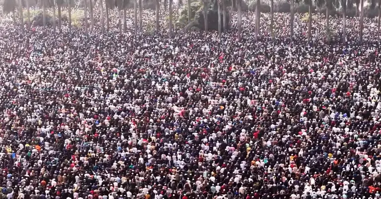 খালেদা জিয়ার জানাজায় জনসমুদ্র